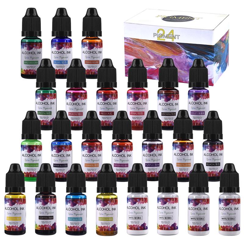 Resin Pigment Set - مجموعة أصباغ راتنجات الايبوكسي لتقوم بها