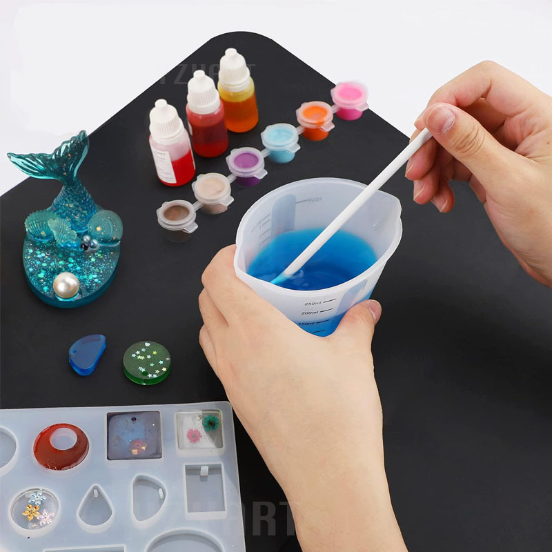 Mixing Cup Silicone - كوب قياس وخلط سيليكون إبداعي بسيط