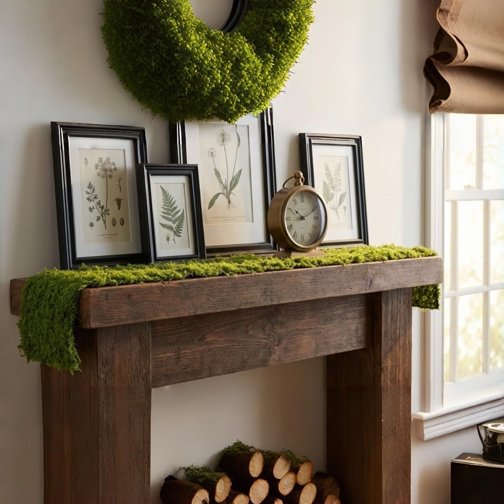 سجادة طحلب صناعي، مفرش طاولة م - مراجعة Terrarium Moss Art وسعره