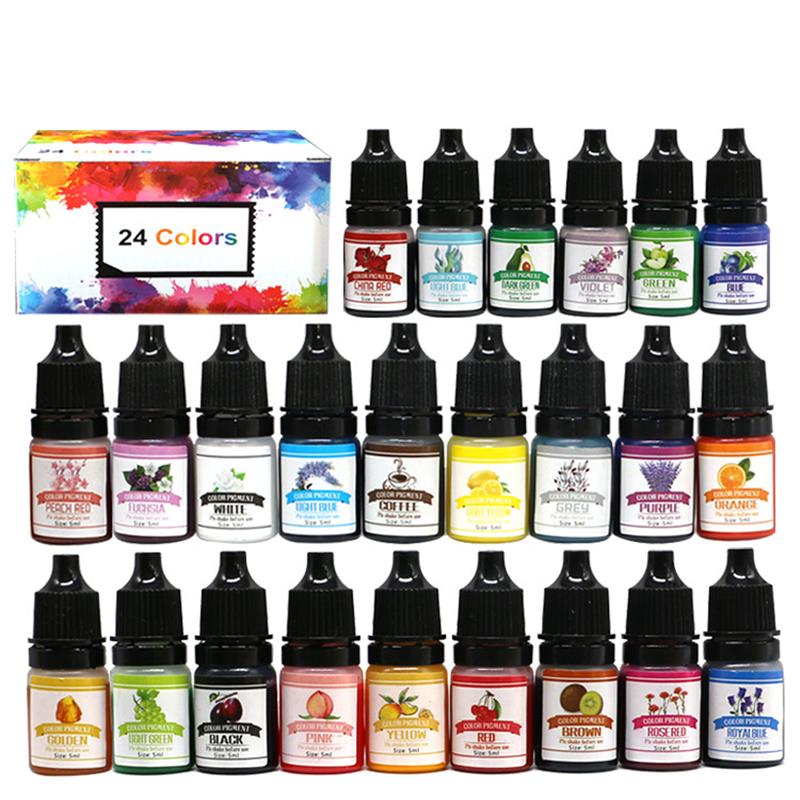 مجموعة أصباغ راتنجات الايبوكسي - مراجعة Resin Pigment Set وسعره