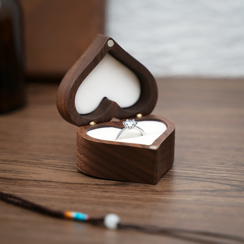 صندوق خاتم لحفل الزفاف، صندوق  - مراجعة Wood Ring Blank وسعره