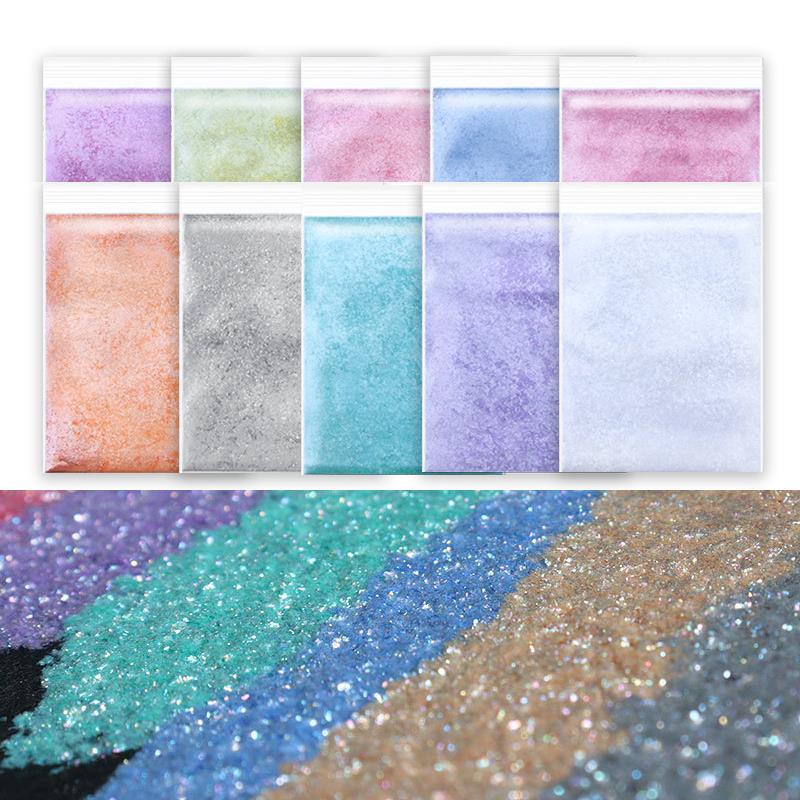 تلوين صبغة مسحوق الميكا المتلأ - مراجعة Resin Pigment Set وسعره