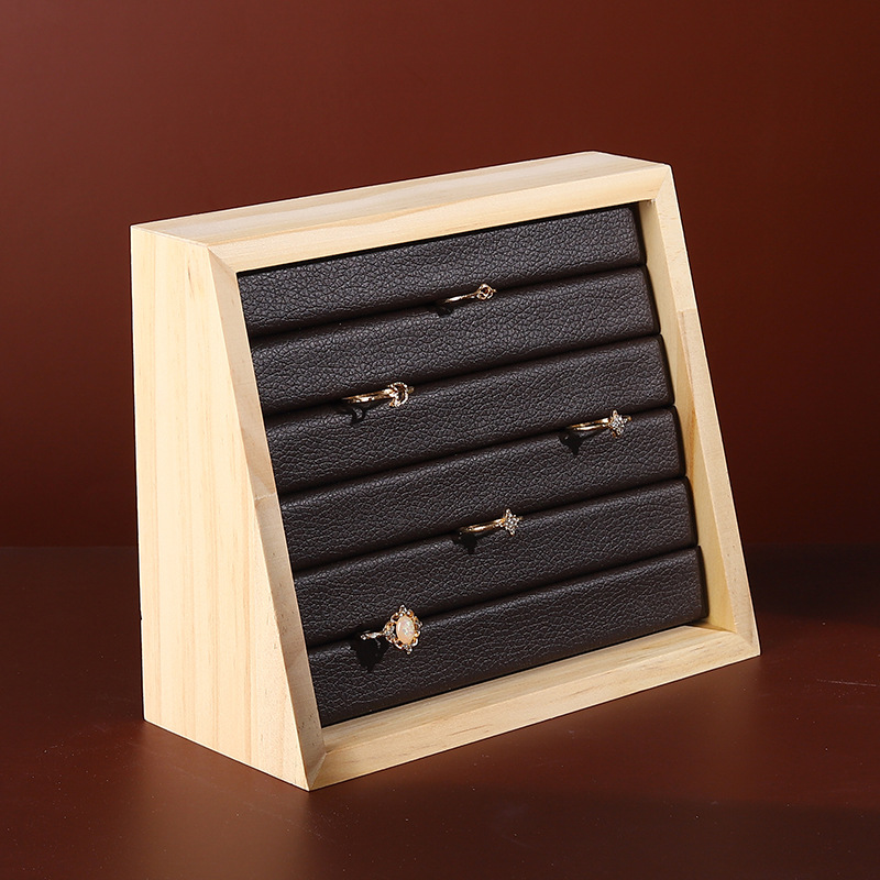 عرض المجوهرات الخشبية ، أقراط  - مراجعة Wood Ring Blank وسعره
