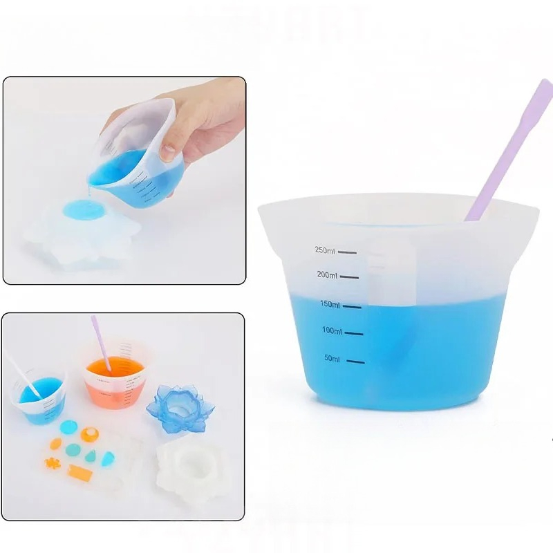 كوب قياس وخلط سيليكون إبداعي ب - مراجعة Mixing Cup Silicone وسعره