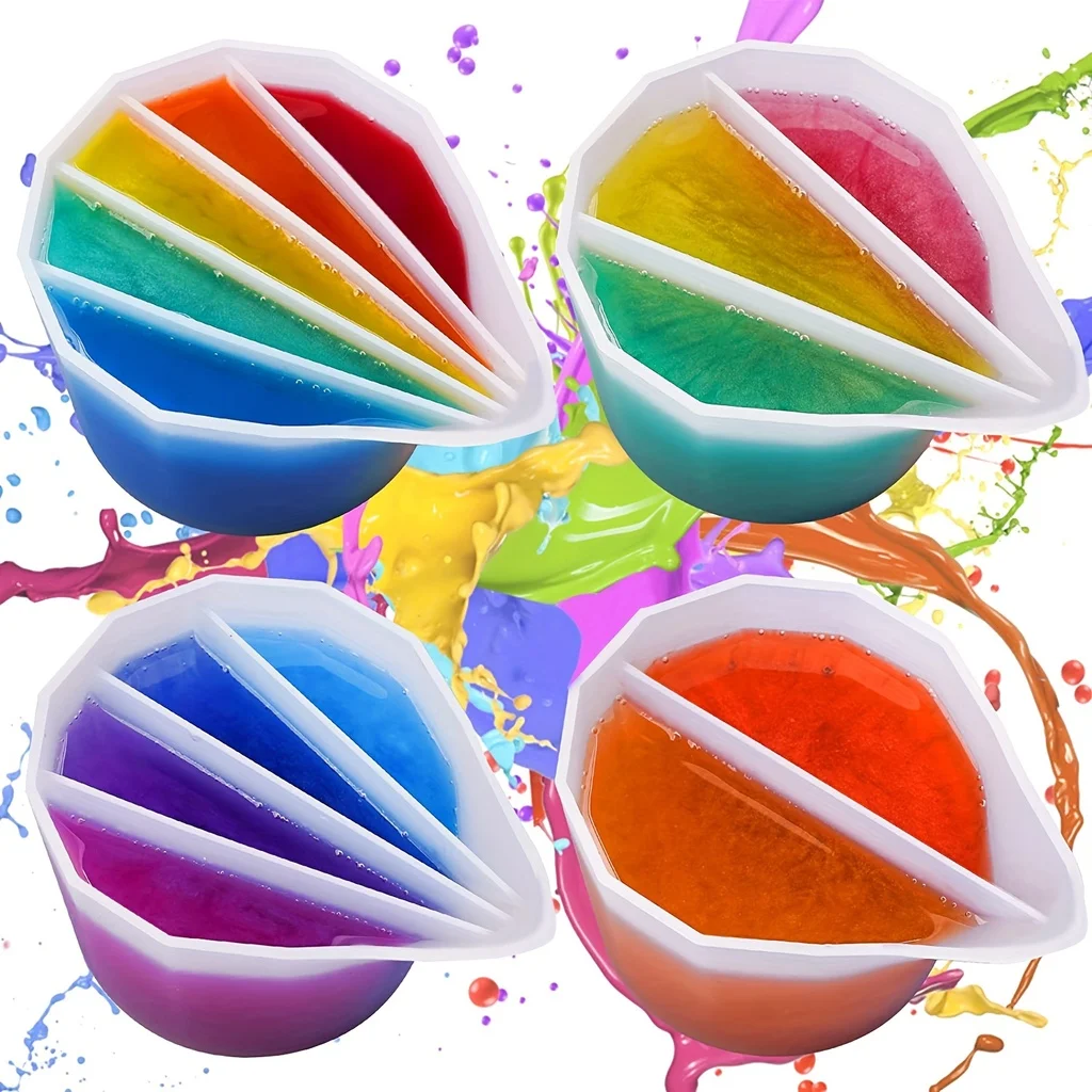 كوب سبليت لخلط الألوان لصب الط - مراجعة Mixing Cup Silicone وسعره