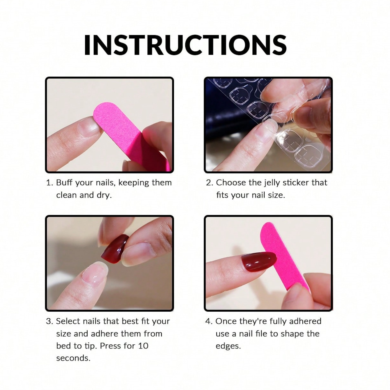 10 قطع من الأظافر الاصطناعية ا - مراجعة Resin Craft Material وسعره