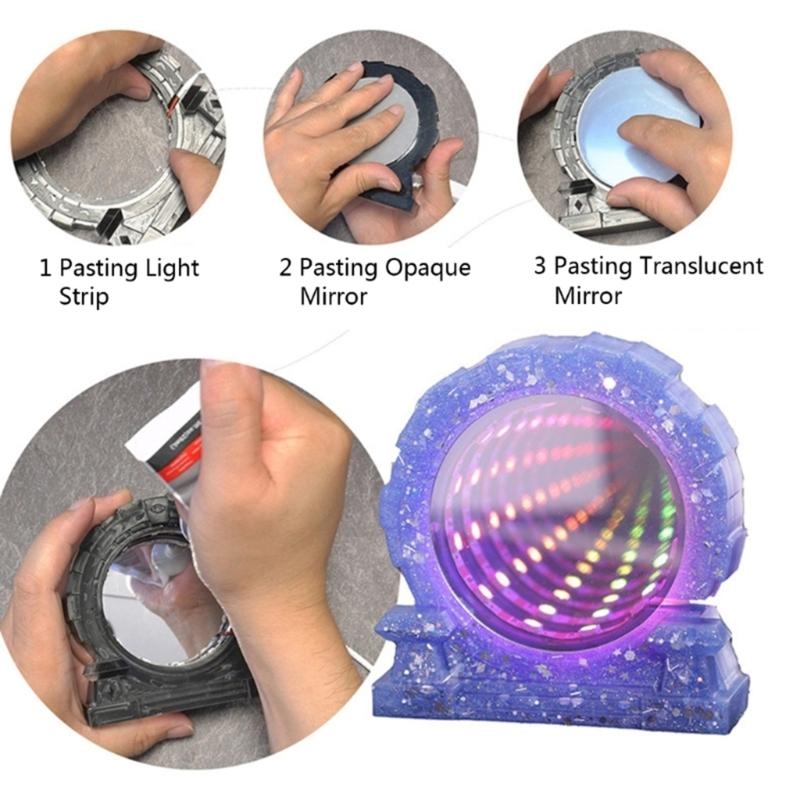 قالب صب من السيليكون بمرآة عمي - مراجعة Resin Craft Genshin وسعره